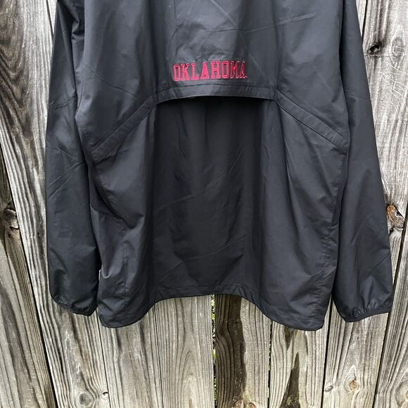 Nike OU Oklahoma Sooners Storm-Fit Windbreaker Full Zip Jacket Official Medium - Picture 15 of 16